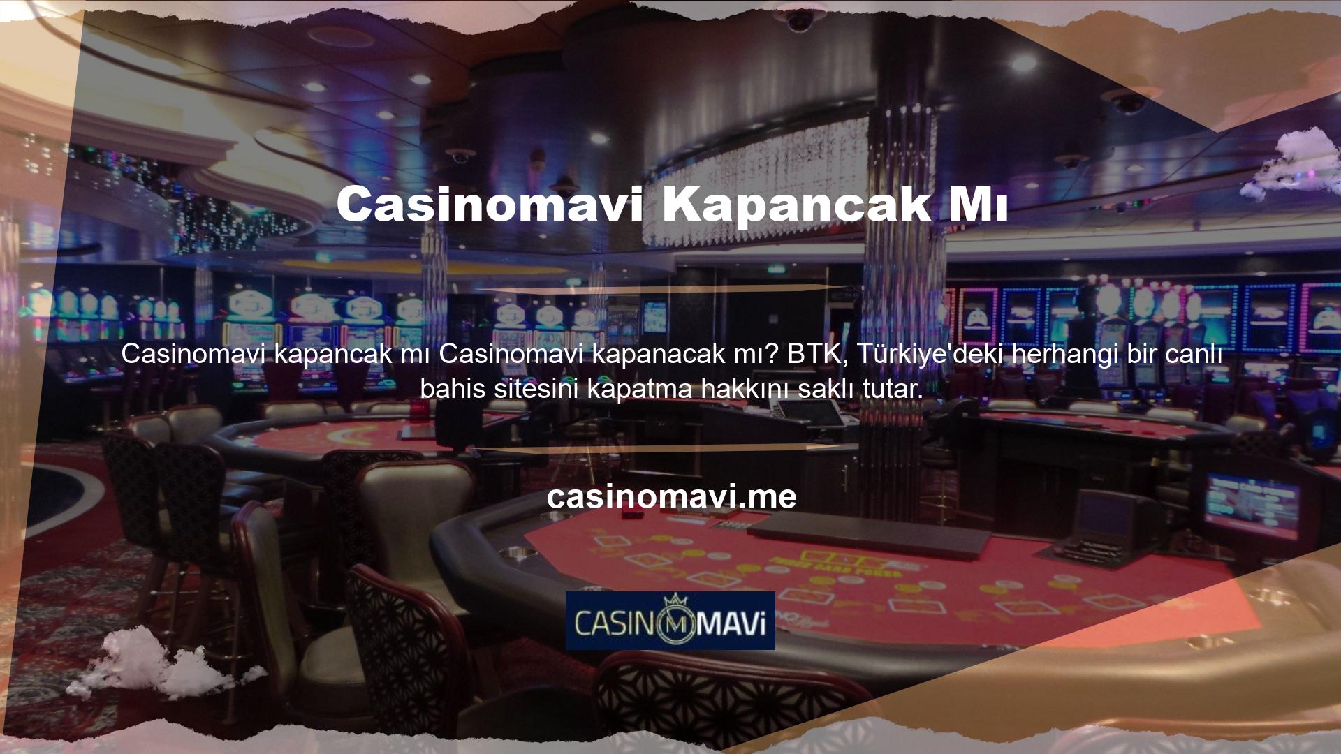 Casinomavi ajansı, ülkemizde yasaklanan oyunlar nedeniyle çevrimiçi casino sitelerine erişimi engellemek için adımlar attı