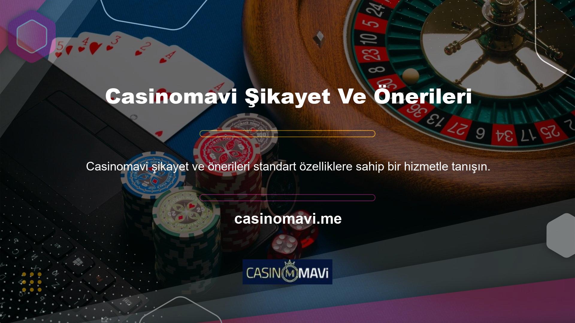 Casinomavi Sitesi yetkili servis ürünü olup sadece 18 yaş üzeri yetişkinlere yöneliktir